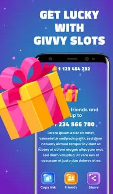 Givvy Slots, SPIN and WIN! android App screenshot 1